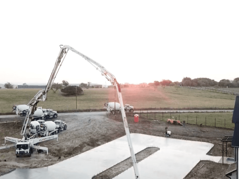image concrete trucks pouring a driveway (2) image concrete trucks pouring a driveway (2)